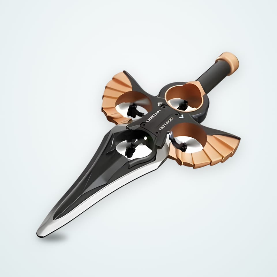 Remote-control flying sword with gesture control