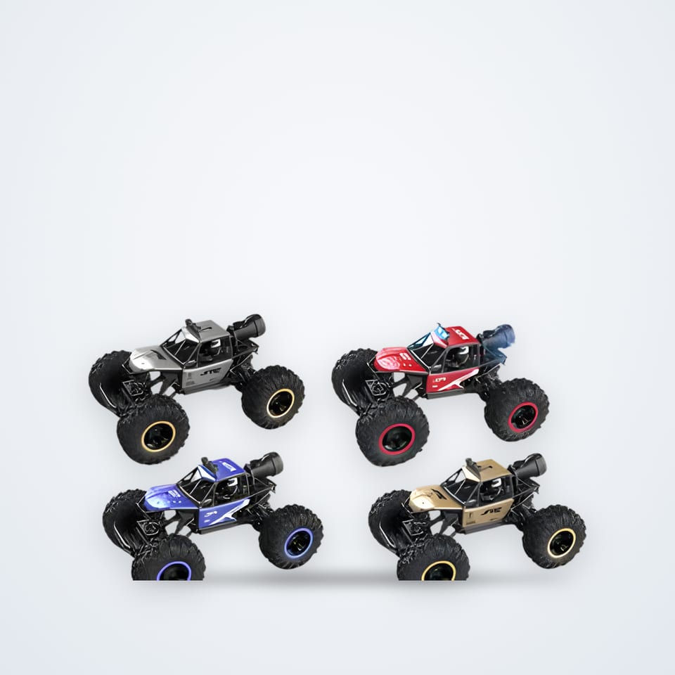 Remote-control rock crawler with mist spray, 1:16